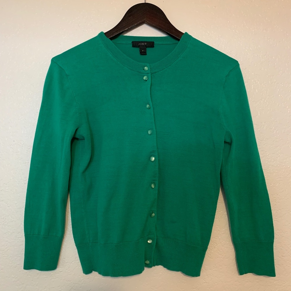 J. Crew Cardigan | Green | Size Small
